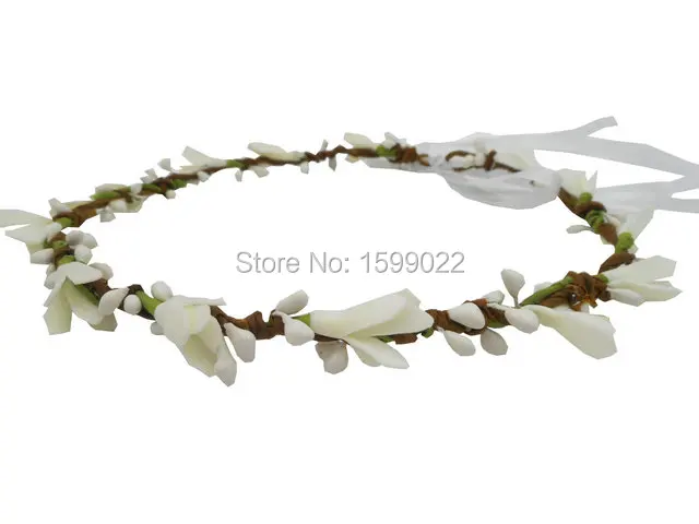 Ivory White Foam Flowers Head Garland Diy Hair Crown Simple Hair Accessories for Toddler Teen Women Bachelorette Party Headdress
Ivory White Foam Flowers Head Garland Diy Hair Crown Simple Hair Accessories for Toddler Teen Women Bachelorette Party Headdress