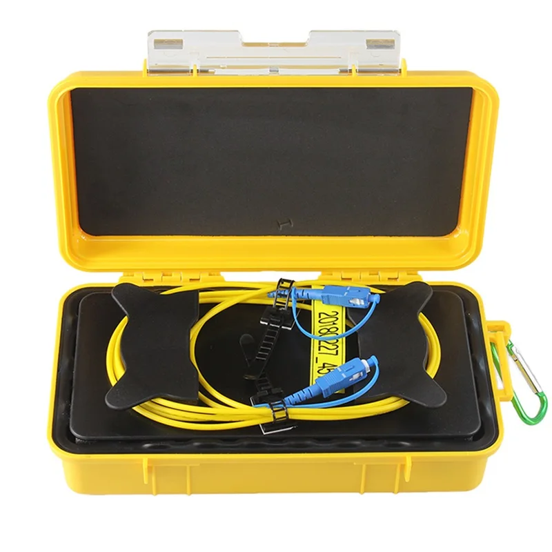 OTDR Launch cable box Circle 1KM 1000m 9/125um 1310/1550nm SM SC/PC-SC/PC | Мобильные телефоны и аксессуары