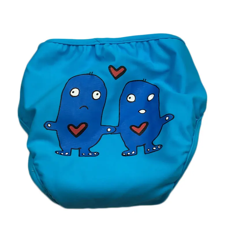 Baby Swim Nappy Waterproof Adjustable Swimming Pants for 8KG-15KG Infant Boys and Girls Cartoon Swimwear Diapers | Мать и ребенок
