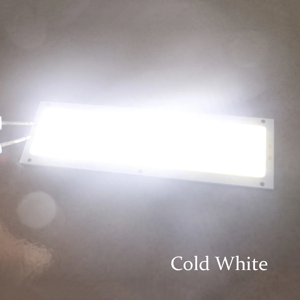 

LED Panel Strip Light Chip DC12V 10W LED Strip Lamp Bulb DIY Car Light Source Spotlight White/Warm White Color JQ