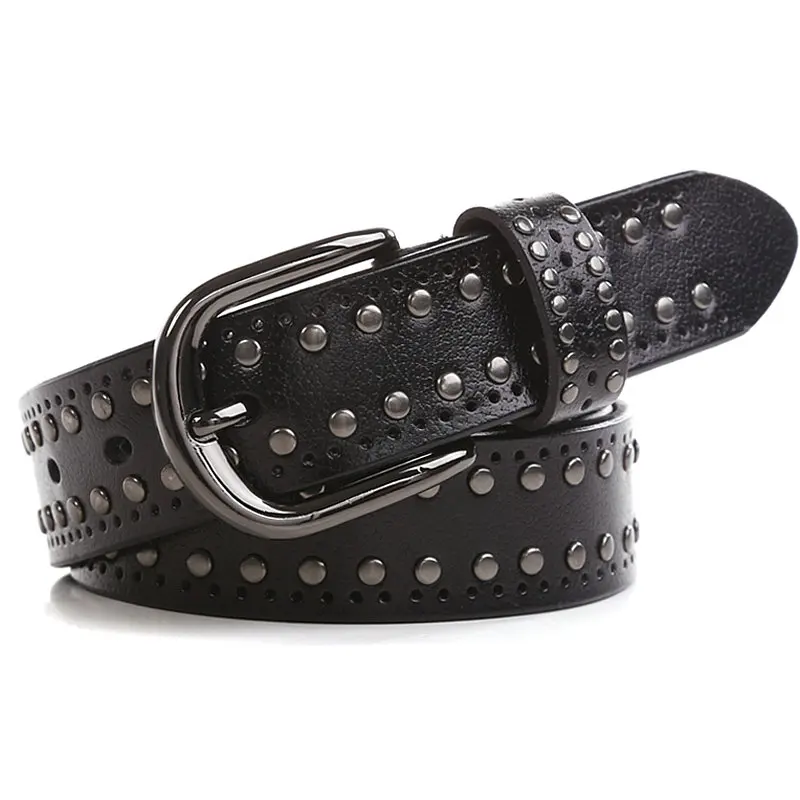 2018 new women genuine leather belt for women jeans Rivet Vintage real leather womens belts with buckle free shipping
2018 new women genuine leather belt for women jeans Rivet Vintage real leather womens belts with buckle free shipping