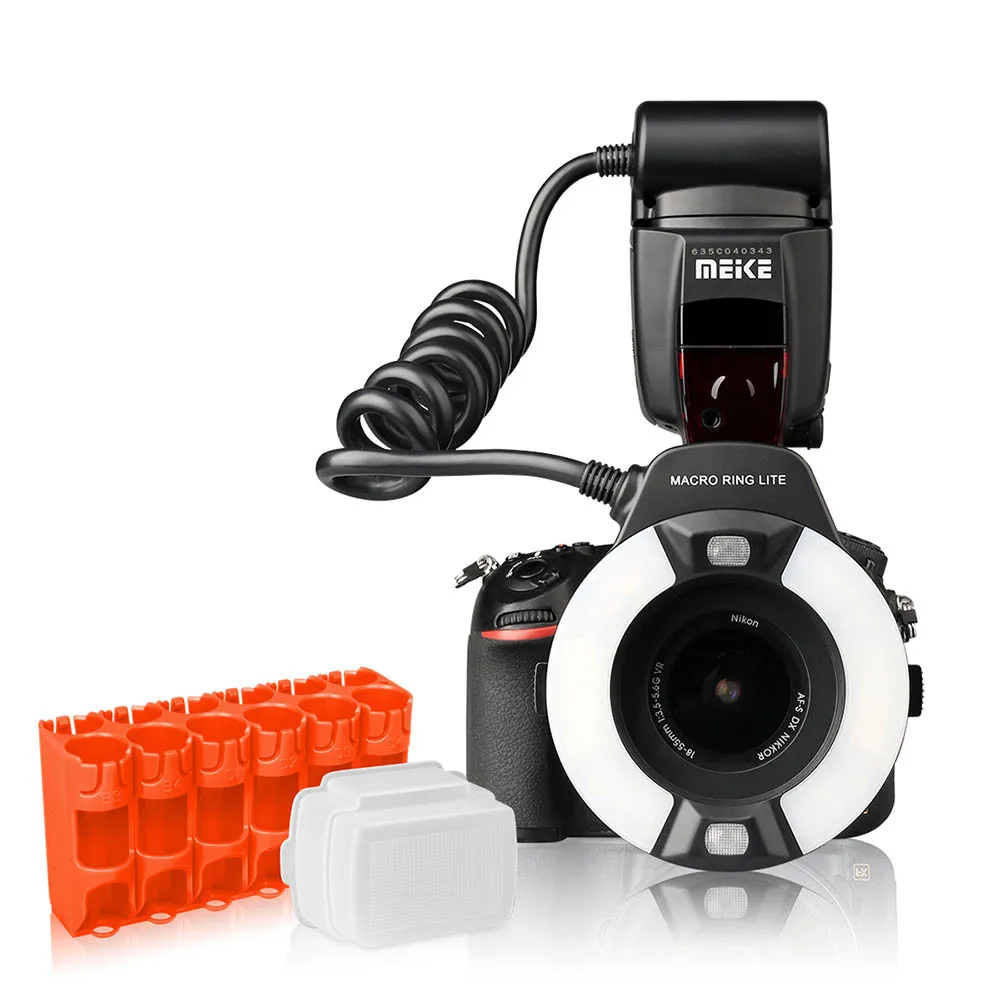Кольцесветильник Вспышка Speedlite GN14 для Nikon D80 D300S D600 D700 D800 D800E D3000 D3100 D3400 D5000 D5100 D7000
Кольцесветильник Вспышка Speedlite GN14 для Nikon D80 D300S D600 D700 D800 D800E D3000 D3100 D3400 D5000 D5100 D7000