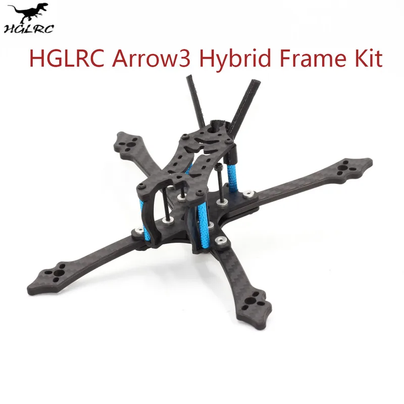 HGLRC Arrow3 3 дюймовый Гибридный каркас 4 мм для FPV Racing Drone RC модели запасные части DIY