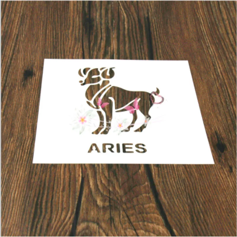 1PC Gentle Aries Animal Shaped Reusable Stencil Art DIY Home Decor Scrap booking Album Painting Crafts
1PC Gentle Aries Animal Shaped Reusable Stencil Art DIY Home Decor Scrap booking Album Painting Crafts