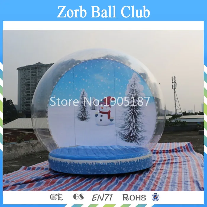 Free Shipping Diameter 4.5m Inflatable Snow Globe/Inflatable Snow Balloon/Christmas Show Ball Dome
Free Shipping Diameter 4.5m Inflatable Snow Globe/Inflatable Snow Balloon/Christmas Show Ball Dome