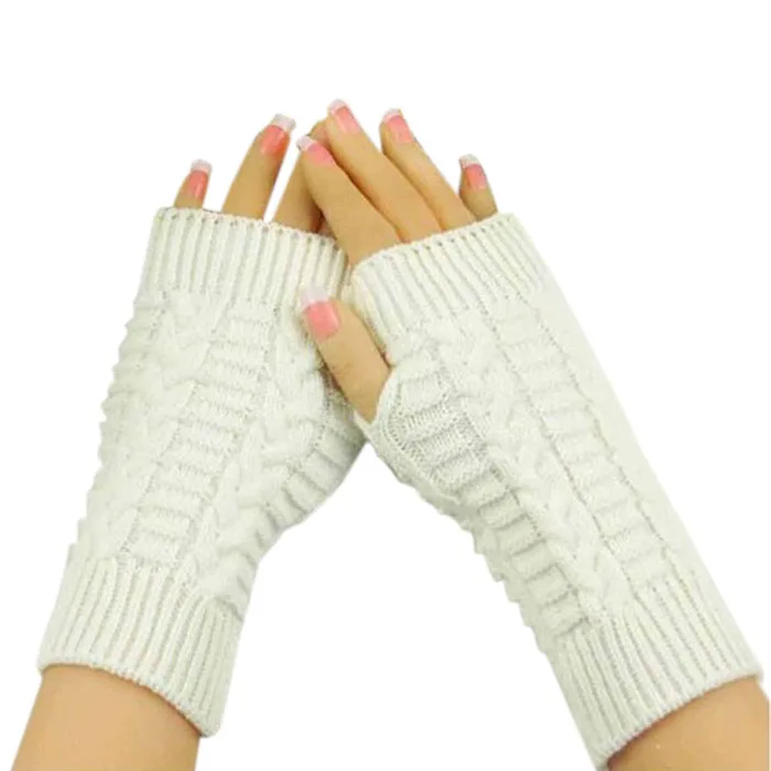 Winter Gloves Women Fashion Knitted Arm Fingerless Winter Gloves Unisex Soft Warm Mitten
Winter Gloves Women Fashion Knitted Arm Fingerless Winter Gloves Unisex Soft Warm Mitten