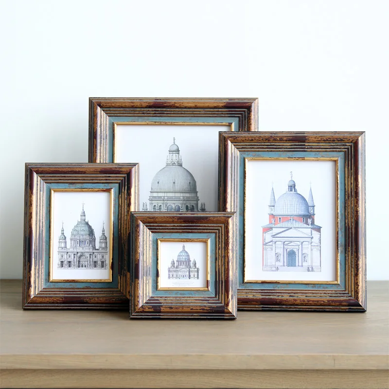 European creative 3/6/8/10 inch retro old wooden frame solid wood frame frame Home Furnishing decoration decoration
European creative 3/6/8/10 inch retro old wooden frame solid wood frame frame Home Furnishing decoration decoration
