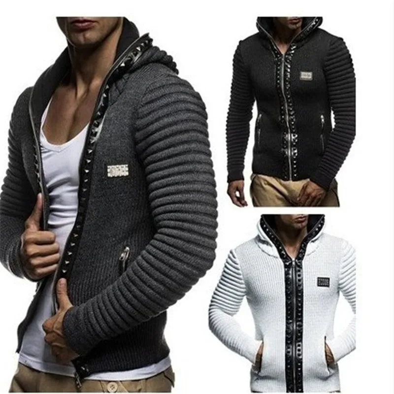 Autumn Fashion Men Hoodies Brand Leisure Men Hoodie Sweatshirts Casual Zipper Hooded Jackets Male Rivet Hoody Punk Xxxl
Autumn Fashion Men Hoodies Brand Leisure Men Hoodie Sweatshirts Casual Zipper Hooded Jackets Male Rivet Hoody Punk Xxxl