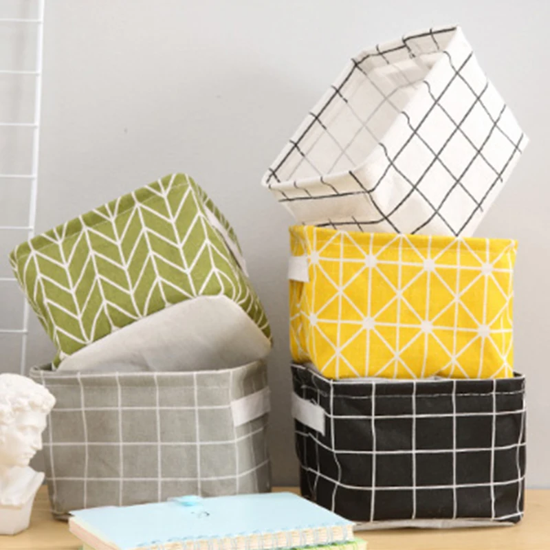 Multifunctional Canvas Folding Makeup Desktop Cosmetic Organizer Storage Box Wardrobe Drawer Organizer Desktop Storage Basket
Multifunctional Canvas Folding Makeup Desktop Cosmetic Organizer Storage Box Wardrobe Drawer Organizer Desktop Storage Basket