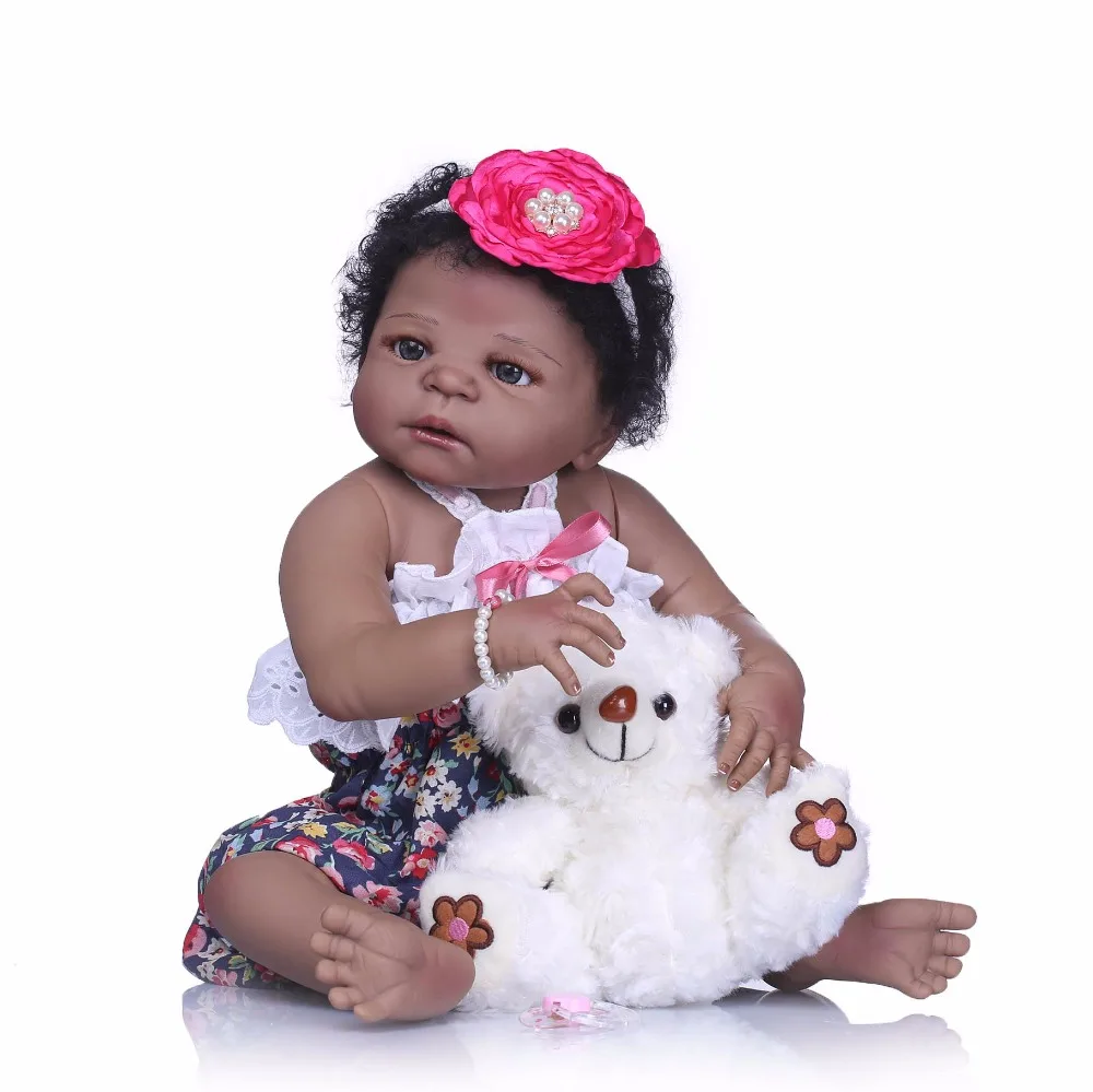 NPK Reborn Girl Dolls 23 ''57 см черная кожа девочка действительно Реалистичная кукла игрушка полное Силиконовое боди водонепроницаемые Друзья детей
NPK Reborn Girl Dolls 23 ''57 см черная кожа девочка действительно Реалистичная кукла игрушка полное Силиконовое боди водонепроницаемые Друзья детей
