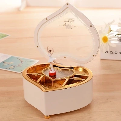 Heart Shape Dancing Ballerina Music Box PLastic Jewellery Box Girls Carousel Hand Crank Music Box Mechanism Gift
Heart Shape Dancing Ballerina Music Box PLastic Jewellery Box Girls Carousel Hand Crank Music Box Mechanism Gift