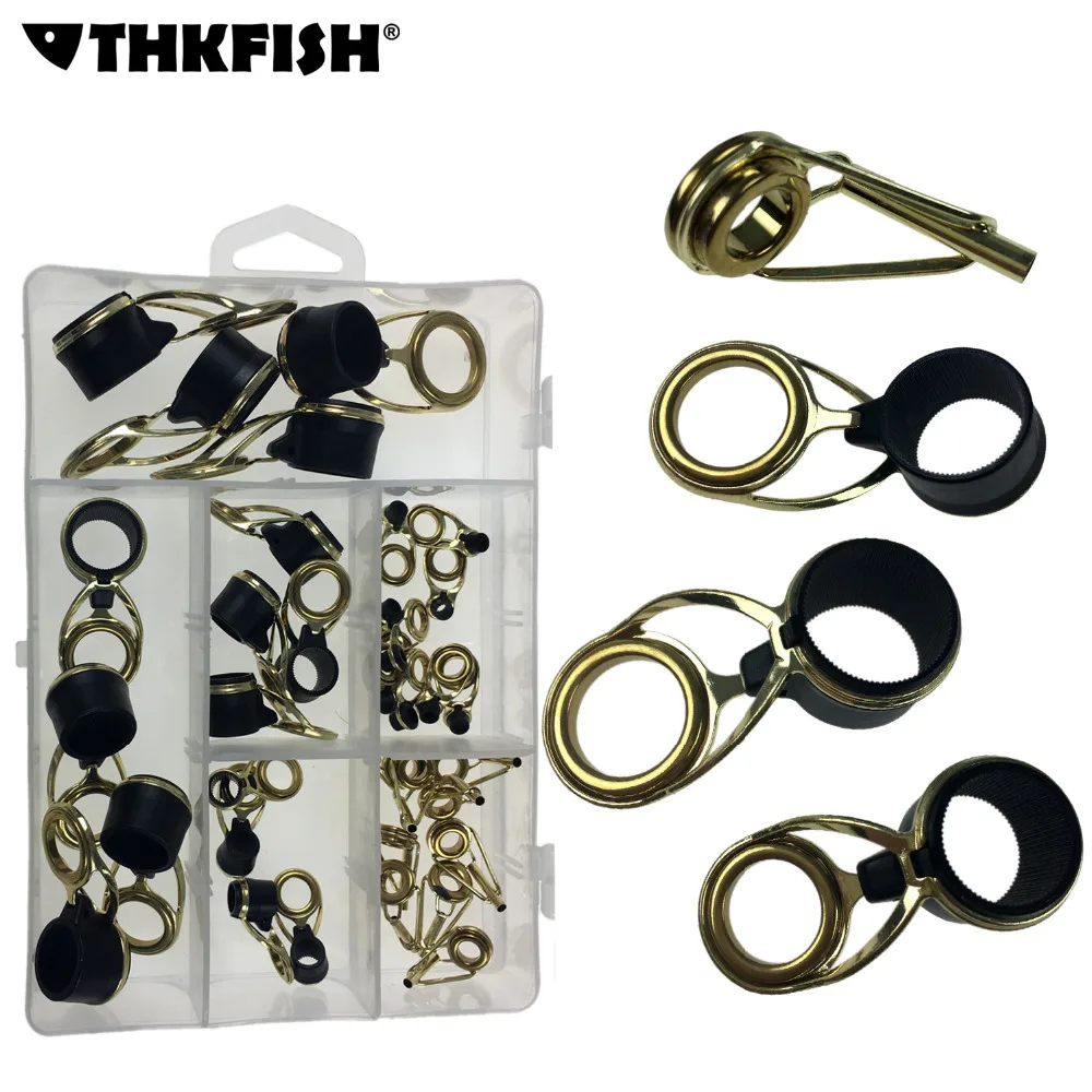 40pcs/lot 2.4mm-19mm Fishing Rod Guides Bronze Golden Tip Tops Telescopic Rod Saltwater Spinning Casting Surf Rod Guides
40pcs/lot 2.4mm-19mm Fishing Rod Guides Bronze Golden Tip Tops Telescopic Rod Saltwater Spinning Casting Surf Rod Guides