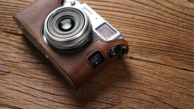 Mr.Stone Genuine Leather Camera case Video Half Bag For Fuji Fujifilm X100T Retro Vintage Bottom Case
Mr.Stone Genuine Leather Camera case Video Half Bag For Fuji Fujifilm X100T Retro Vintage Bottom Case