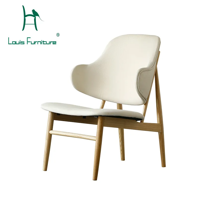 Nordic sofa chair solid wood fabric modern minimalist Japanese oak leisure discussion coffee shop single sofa chair
Nordic sofa chair solid wood fabric modern minimalist Japanese oak leisure discussion coffee shop single sofa chair