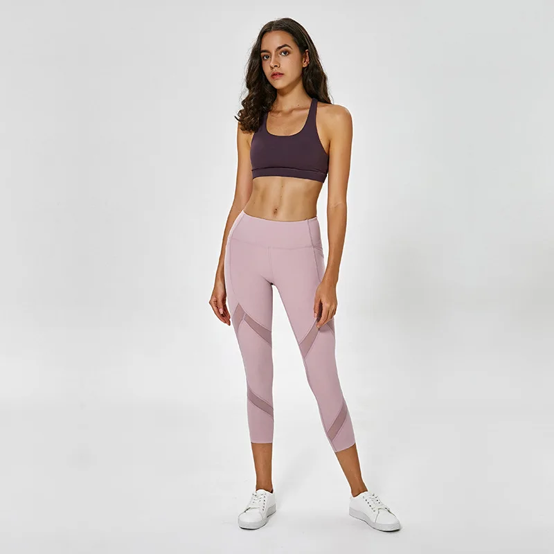 Zhuohe Yoga Calf-Length Pants High-Rise Capri Pants Tight Fit Women's Sports Gym Fitness Leggings with Pockets Workout Running
Zhuohe Yoga Calf-Length Pants High-Rise Capri Pants Tight Fit Women's Sports Gym Fitness Leggings with Pockets Workout Running