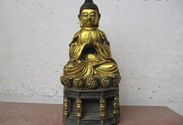 fast shipping USPS to USA S0365 Tibet Buddhism Fane Bronze Copper Ru Lai Sakyamuni Tathagata Buddha Statue
fast shipping USPS to USA S0365 Tibet Buddhism Fane Bronze Copper Ru Lai Sakyamuni Tathagata Buddha Statue