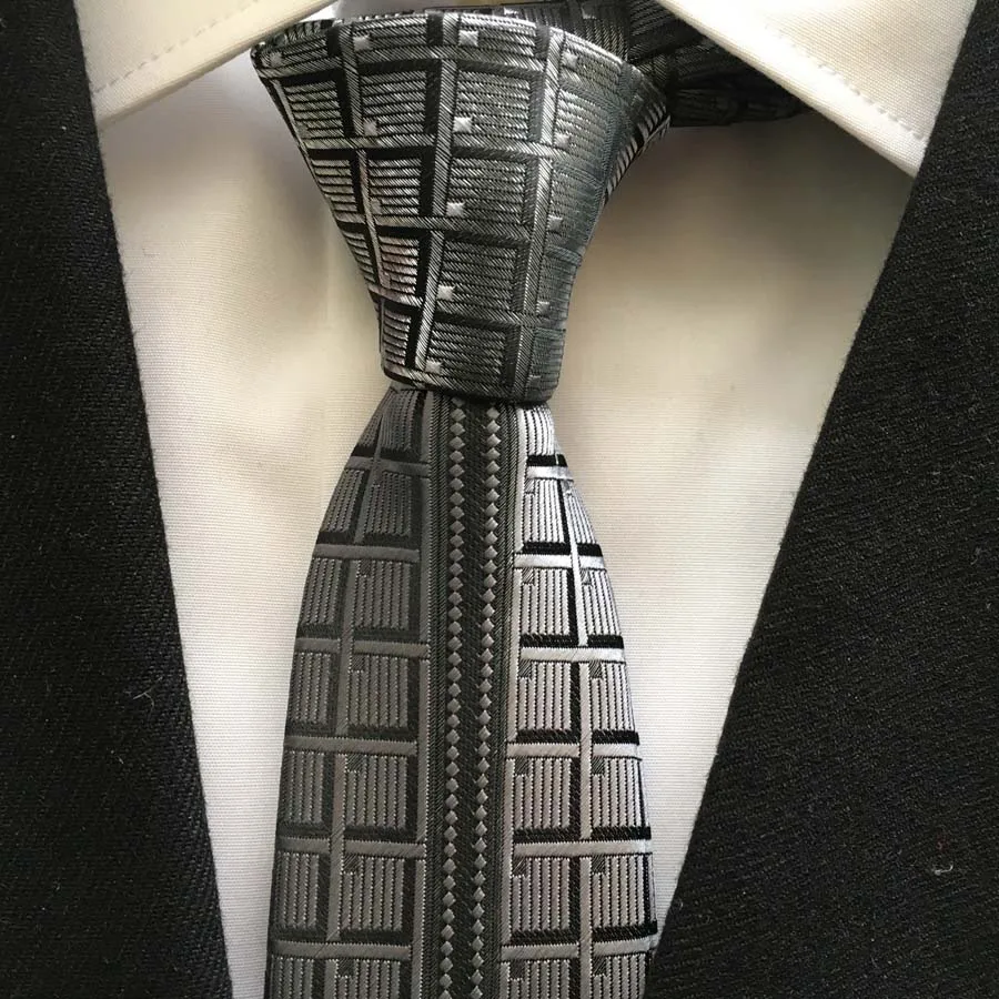 New Designer's Slim Tie Unique Panel Personality Necktie Geometric Novelty Men Ties Free Shipping
New Designer's Slim Tie Unique Panel Personality Necktie Geometric Novelty Men Ties Free Shipping