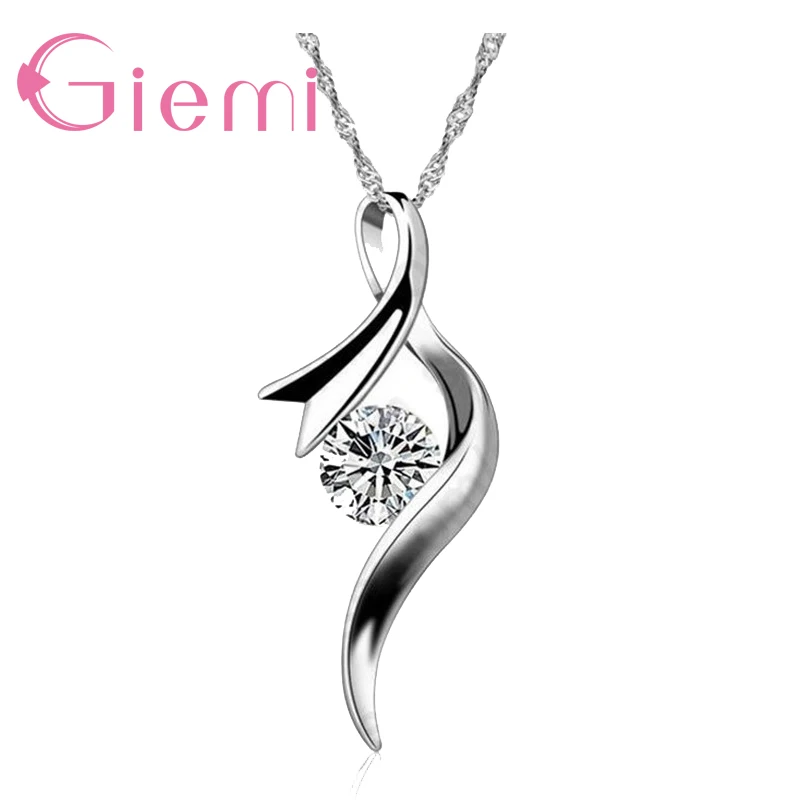 925 Sterling Silver Chain Jewelry Fast Shipping New Arrival Europe Style Women Girl Gift Cubic Zircon Pendant Necklace
925 Sterling Silver Chain Jewelry Fast Shipping New Arrival Europe Style Women Girl Gift Cubic Zircon Pendant Necklace