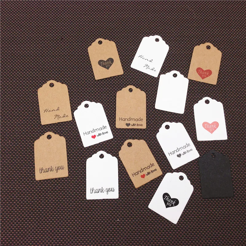 3x2cm 100Pcs/Lot Paper Scalloped Shape Tags Blank Handmade Thank You With Love Gift Garment Products Label Price Note Hang Tags
3x2cm 100Pcs/Lot Paper Scalloped Shape Tags Blank Handmade Thank You With Love Gift Garment Products Label Price Note Hang Tags