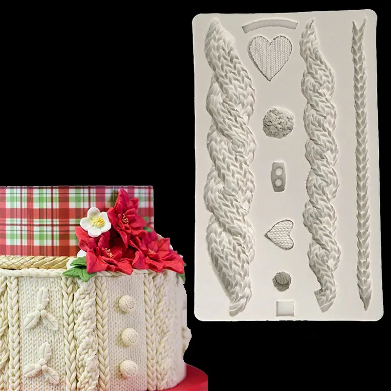 minsunbak New Wild hemp rope Cake edge Silicone mold DIY chocolate mold Sugar Craft Tools Kitchen accessories
minsunbak New Wild hemp rope Cake edge Silicone mold DIY chocolate mold Sugar Craft Tools Kitchen accessories