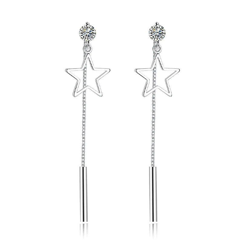 Hight Quality New Fashion Star Crystal Design 925 Sterling Silver Stud Earrings for Women Jewelry Gift Wholesale Drop Shipping
Hight Quality New Fashion Star Crystal Design 925 Sterling Silver Stud Earrings for Women Jewelry Gift Wholesale Drop Shipping