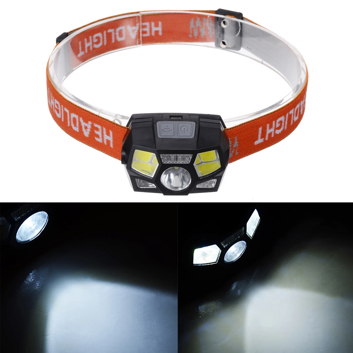 60000LM Double-switch Waterproof USB Rechargeable Head Lamp Light LED Headlamp Motion Sensor Headlight For Night Cycling
60000LM Double-switch Waterproof USB Rechargeable Head Lamp Light LED Headlamp Motion Sensor Headlight For Night Cycling