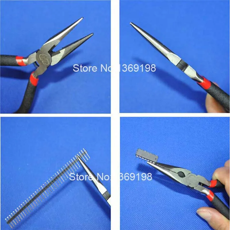 DHL FREE SHIPPING ! 500PCS/LOT BLACK HANDLE CARBON STEEL LONG NOSE PLIERS WIRE WRAPPING CUTTER NIPPERS 125MM
DHL FREE SHIPPING ! 500PCS/LOT BLACK HANDLE CARBON STEEL LONG NOSE PLIERS WIRE WRAPPING CUTTER NIPPERS 125MM