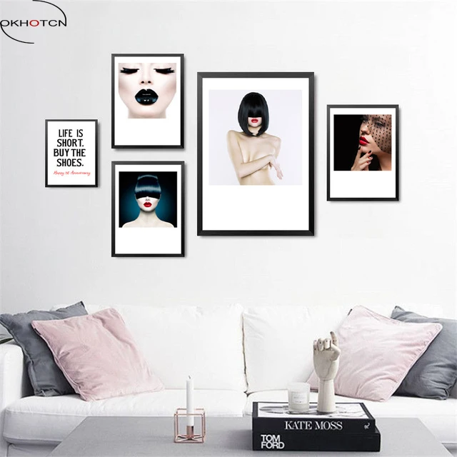 OKHOTCN Modern Decorative Painting SPA Beauty Salon Colorful Makeup Wall Unframed Painting Canvas Art Print Poster Home Decor
OKHOTCN Modern Decorative Painting SPA Beauty Salon Colorful Makeup Wall Unframed Painting Canvas Art Print Poster Home Decor