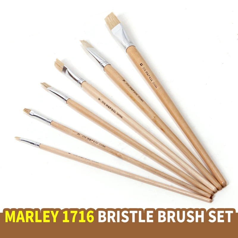 6pcs/set Watercolor Paint Brush Oil Brush Different Shape Round Pointed Tip Painting Brush Set School Artist Painting Supplies
6pcs/set Watercolor Paint Brush Oil Brush Different Shape Round Pointed Tip Painting Brush Set School Artist Painting Supplies