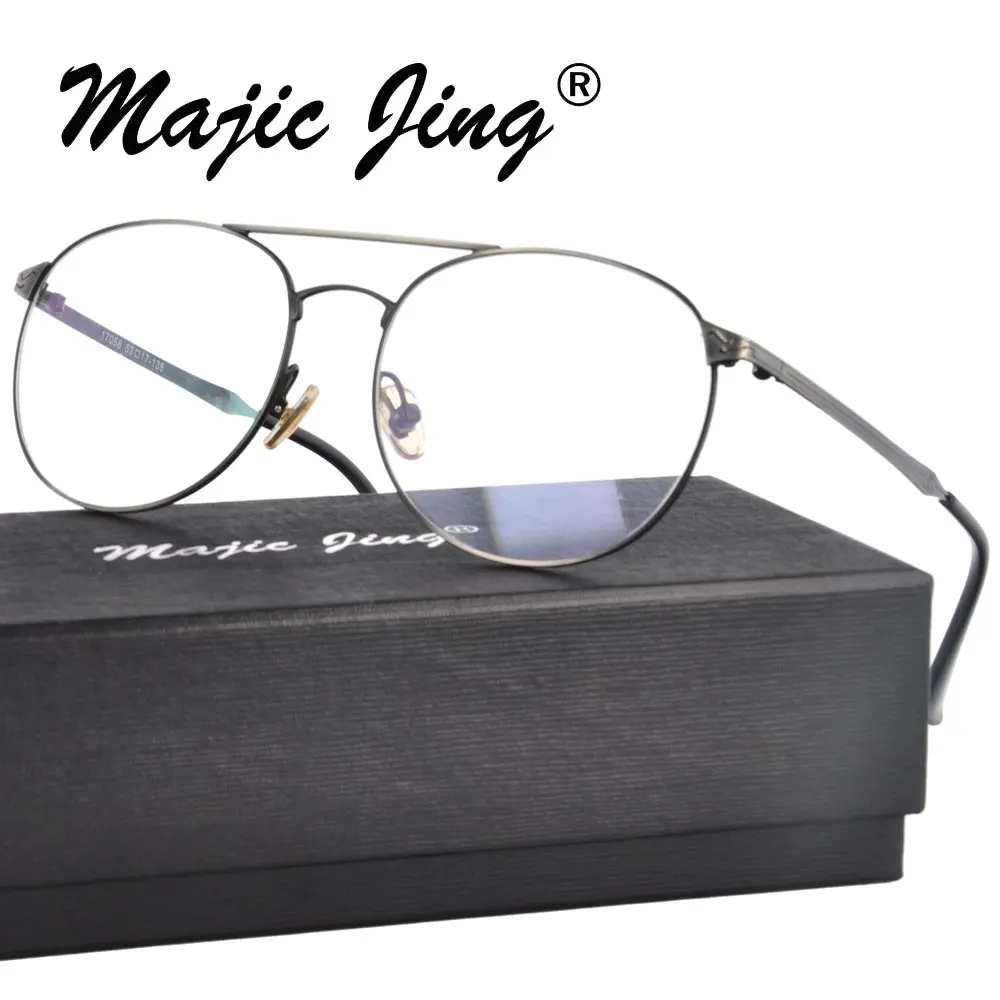 Magic Jing Stainless Steel Myopia Eyewear Eyeglasses Prescription Spectacles RX Optical Frames for men 17058
Magic Jing Stainless Steel Myopia Eyewear Eyeglasses Prescription Spectacles RX Optical Frames for men 17058