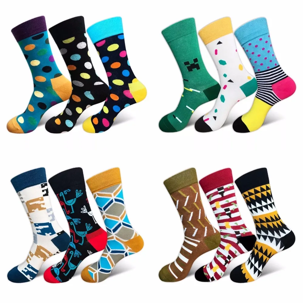 3 Pairs / lot Men & Women fashion ,creative stockings, a variety of color random combination and match,outdoor stretch stockings
3 Pairs / lot Men & Women fashion ,creative stockings, a variety of color random combination and match,outdoor stretch stockings