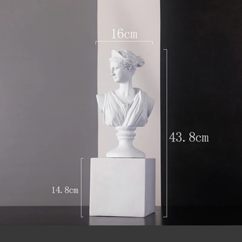 Venus Goddess Bust Statue Aphrodite Figure Art Sculpture Resin Craftwork Home Decorations Line Drawing Teaching Aids R946
Venus Goddess Bust Statue Aphrodite Figure Art Sculpture Resin Craftwork Home Decorations Line Drawing Teaching Aids R946