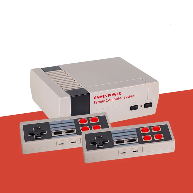 Mini TV output Game Console 8 Bit Retro Video Game Console Built-In 320 Games Handheld Gaming Player Double wirless Gamepads
Mini TV output Game Console 8 Bit Retro Video Game Console Built-In 320 Games Handheld Gaming Player Double wirless Gamepads