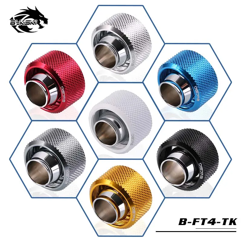 Bykski B-FT4-TK Quick twist Fittings For Soft tubes ID1/2" * OD3/4" 13 * 19mm G1/4" water cooler gadget
Bykski B-FT4-TK Quick twist Fittings For Soft tubes ID1/2" * OD3/4" 13 * 19mm G1/4" water cooler gadget