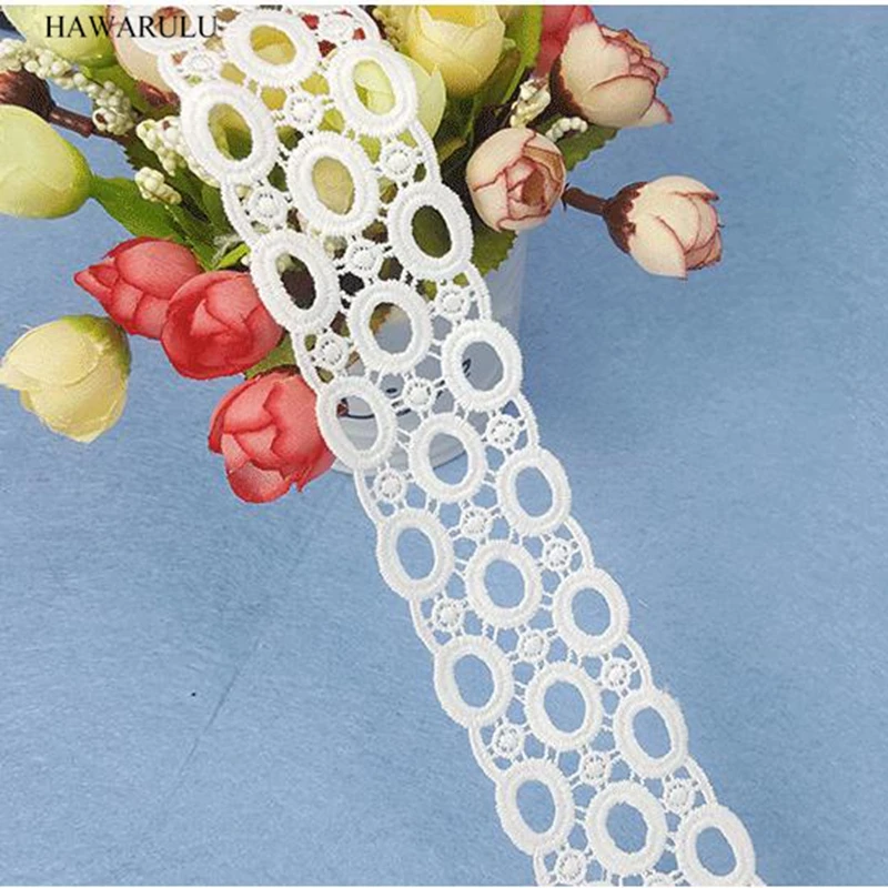 HAWARULU 2yard DIY White hollowed-out milk silk water-soluble embroidery home textile curtain lace fabric wedding decoration
HAWARULU 2yard DIY White hollowed-out milk silk water-soluble embroidery home textile curtain lace fabric wedding decoration