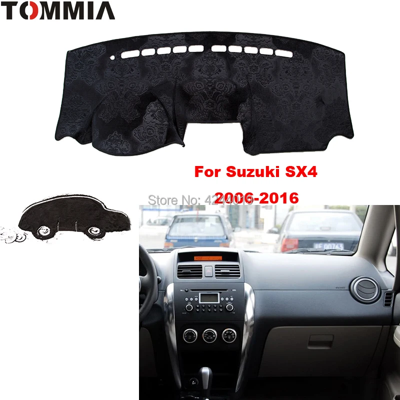 TOMMIA Dashboard Cover Dash Mat for Car Sun Shade ANTI-UV Dash Pad Car Dashboard Mat For Suzuki SX4 2006-2016
TOMMIA Dashboard Cover Dash Mat for Car Sun Shade ANTI-UV Dash Pad Car Dashboard Mat For Suzuki SX4 2006-2016