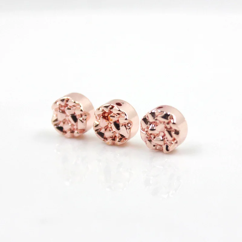 New Arrival Color Plated Hematite Loose Gold Silver Color Rose Gold Beads 8mm For DIY Jewelry Making (20 Pieces/lot) CPHB1003
New Arrival Color Plated Hematite Loose Gold Silver Color Rose Gold Beads 8mm For DIY Jewelry Making (20 Pieces/lot) CPHB1003