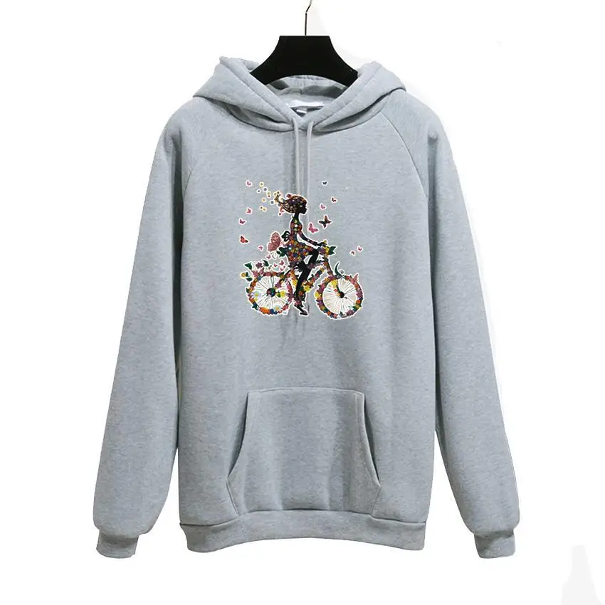 Zuolunouba Printed Dream bicycle Harajuku Autumn Winter Sleevet Hoody Women Pure Color Long Sleeve Pullover Lady Casual Tops
Zuolunouba Printed Dream bicycle Harajuku Autumn Winter Sleevet Hoody Women Pure Color Long Sleeve Pullover Lady Casual Tops