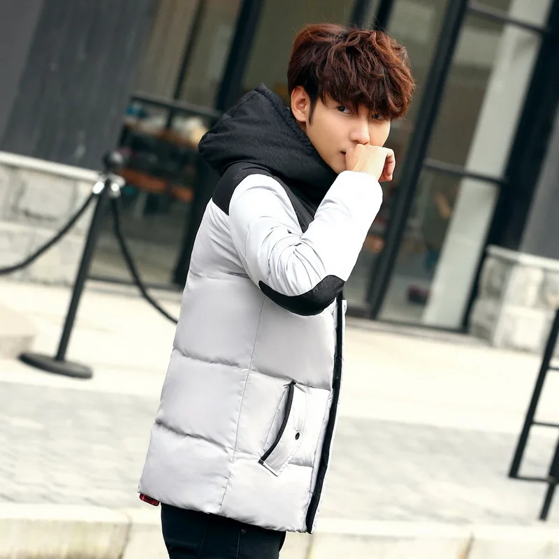 Winter Men's Hooded Down Jackets Fashion Color Patchwork Thick White Duck Down Coat Male Breathable Windproof Warm Outwear Top
Winter Men's Hooded Down Jackets Fashion Color Patchwork Thick White Duck Down Coat Male Breathable Windproof Warm Outwear Top
