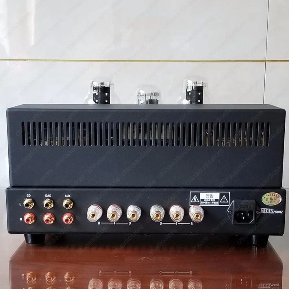 LAOCHEN 300B Single Ended Tube Amplifier 9W 300B Integrated Class A Tube Amp,,5U4+6SN7+PSVANE 300B Black Plate,110V/220V
LAOCHEN 300B Single Ended Tube Amplifier 9W 300B Integrated Class A Tube Amp,,5U4+6SN7+PSVANE 300B Black Plate,110V/220V