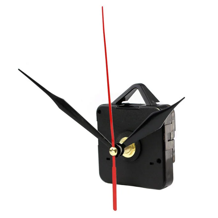 Silent large wall Quartz Clock Movement Mechanism Black & Red Hands Repair Tool Parts Kit DIY Set With Hook Drop Shipping
Silent large wall Quartz Clock Movement Mechanism Black & Red Hands Repair Tool Parts Kit DIY Set With Hook Drop Shipping