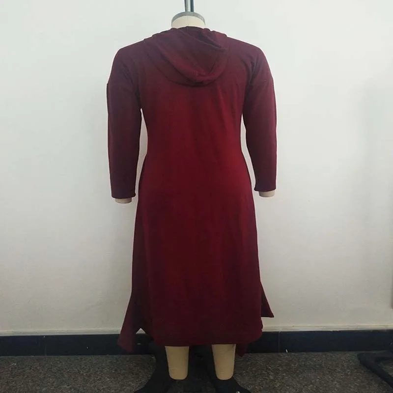 Africa Clothing New Autumn Casual Solid Color Hooded Loose Dress Sweatshirt Women Long Sleeve Lrregular Ruffle Pocket Maxi Dress
Africa Clothing New Autumn Casual Solid Color Hooded Loose Dress Sweatshirt Women Long Sleeve Lrregular Ruffle Pocket Maxi Dress