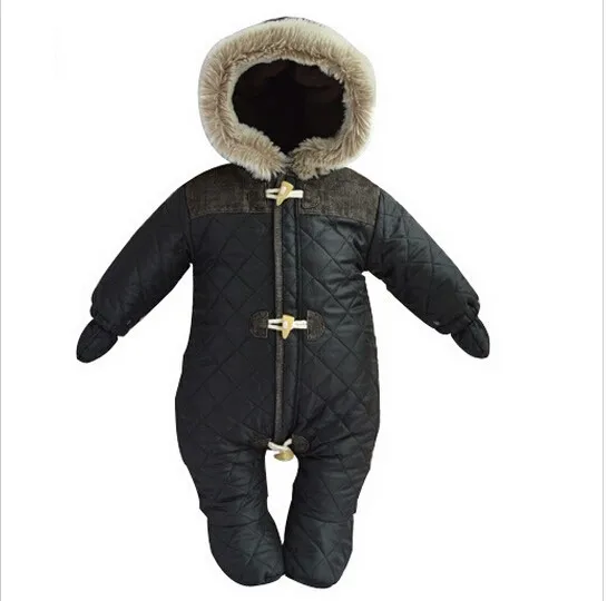 Fashion Baby Hooded Winter Romper Cotton-padded Hooded Jumpsuit Wind-proof Warm Snowsuit Newborn Clothing
Fashion Baby Hooded Winter Romper Cotton-padded Hooded Jumpsuit Wind-proof Warm Snowsuit Newborn Clothing