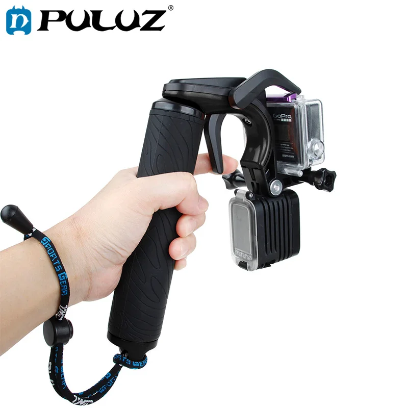 

PULUZ Shutter Trigger Floating Hand Grip Diving Surfing Buoyancy Stick with Adjustable Anti-lost Hand Strap GoPro Sport Camera