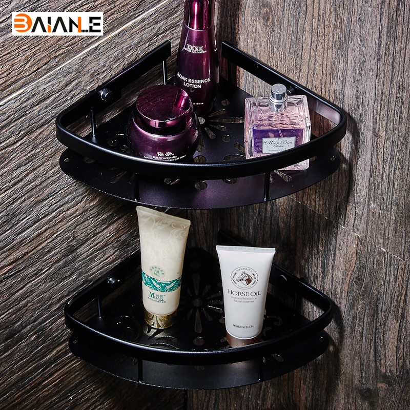 Corner Wall Mounted Space aluminum Double Bathroom Accessories Shelf Bathroom big Basket Double Bathroom Shelves
Corner Wall Mounted Space aluminum Double Bathroom Accessories Shelf Bathroom big Basket Double Bathroom Shelves