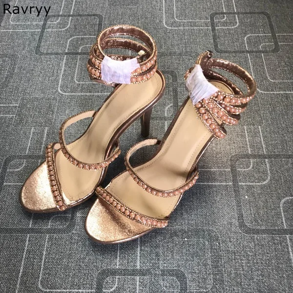 Crystal Shoes Summer Woman sandals bling bling string bead decor ankle straped Sexy Pumps thin heel female party dress shoes
Crystal Shoes Summer Woman sandals bling bling string bead decor ankle straped Sexy Pumps thin heel female party dress shoes