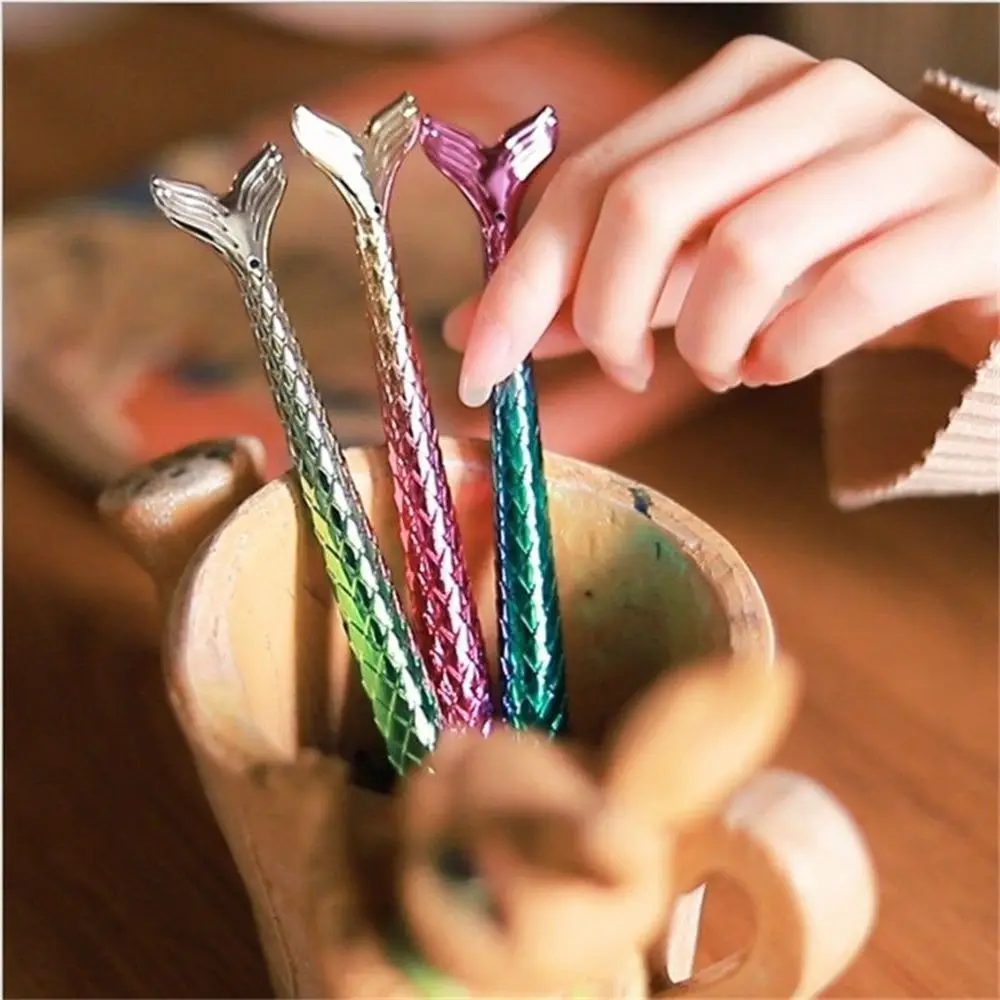 3PCS/Lot Fashion Cute Cartoon Fish Tail Gel Pen 0.5mm Students Learning Stationery School Office Supplies Gift Random Color
3PCS/Lot Fashion Cute Cartoon Fish Tail Gel Pen 0.5mm Students Learning Stationery School Office Supplies Gift Random Color
