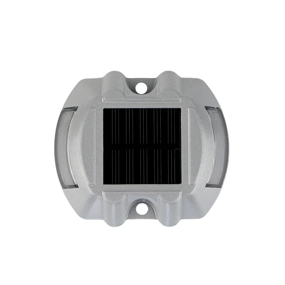 Waterproof LED Solar Indicator Light 6 LEDs Pathway Traffic Lamp Double-sided Signal Outdoor Garden Lighting | Лампы и освещение