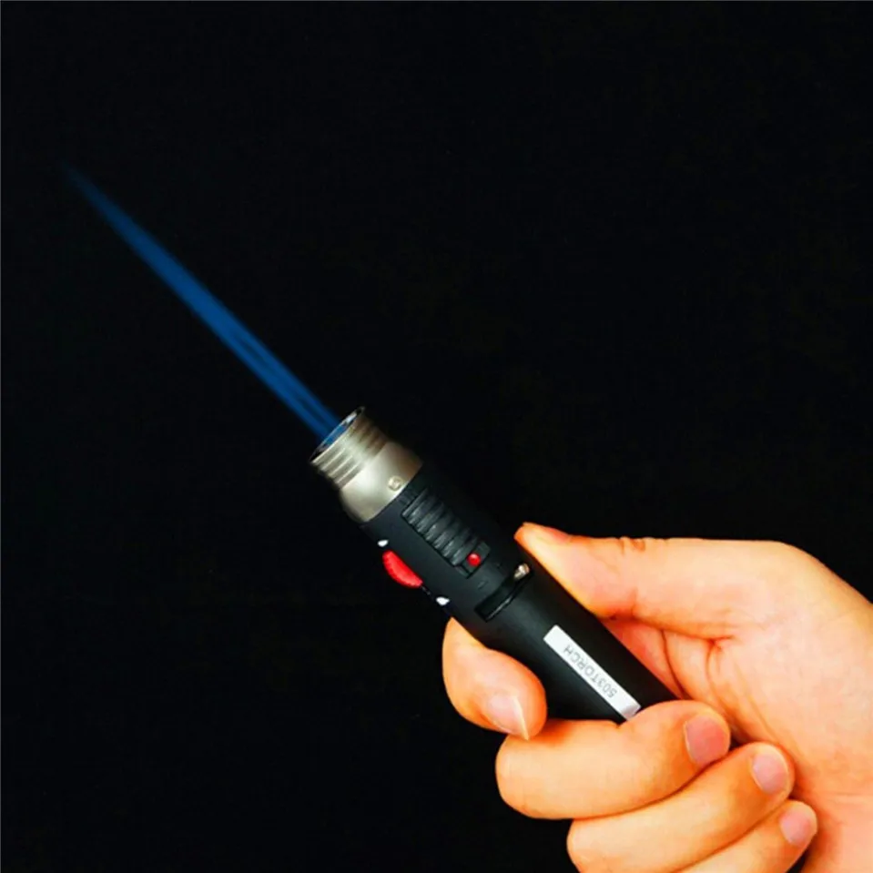 2018 Hot Sale outdoor Lighter 1300degree Torch Jet Flame Pencil Butane Gas Refillable Fuel Welding Soldering Pen
2018 Hot Sale outdoor Lighter 1300degree Torch Jet Flame Pencil Butane Gas Refillable Fuel Welding Soldering Pen