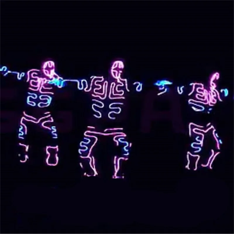 Fashion Luminous EL Wire Clothes With Mask Gloves Ballroom Costume For DJ DS Dancer Singer Bar KTV Nightclub Stage Party Show
Fashion Luminous EL Wire Clothes With Mask Gloves Ballroom Costume For DJ DS Dancer Singer Bar KTV Nightclub Stage Party Show